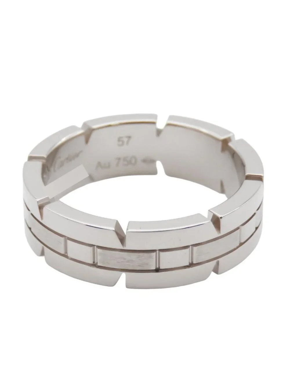 Cartier Tank Francaise Ring White Gold 18K 57